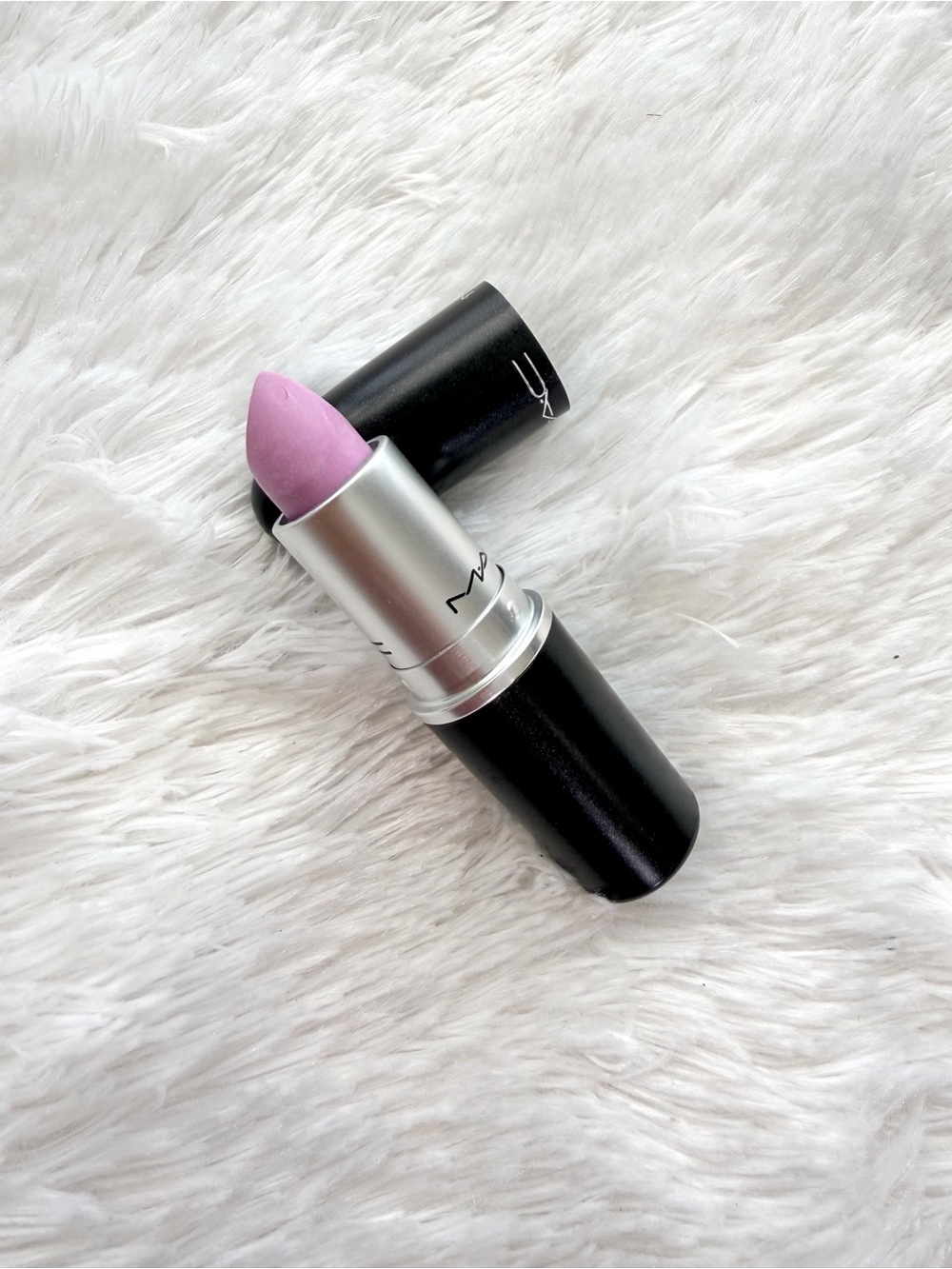 MAC Cosmetics Lavender Pink luster Lipstick-“notice me”